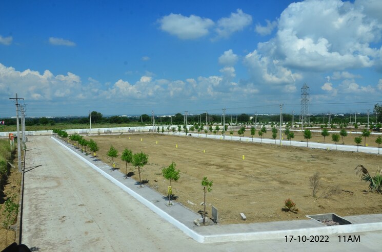 undefined, global-city-5  150 Sq.Yd. Plot In Rudraram Hyderabad 7857070