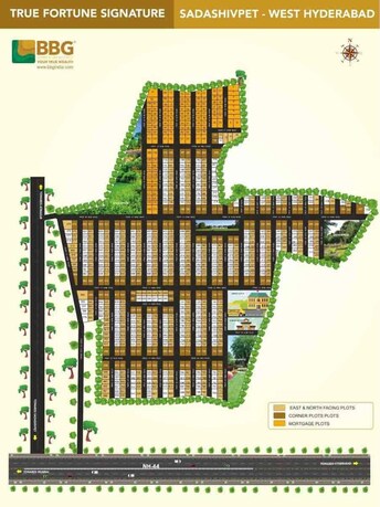 Plot For Resale in BBG True Gold Shadnagar Hyderabad  7857575