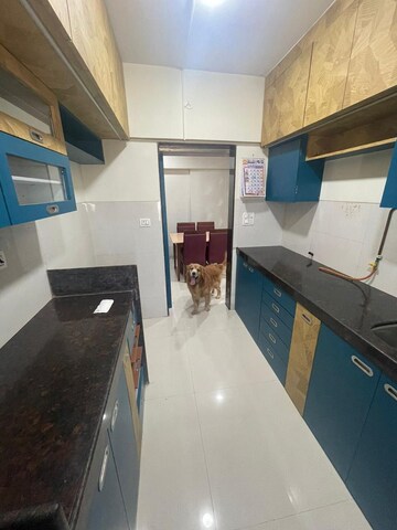 Kitchen in 3 BHK Apartment at Tilak Nagar Building, Tilak Nagar – for Sale