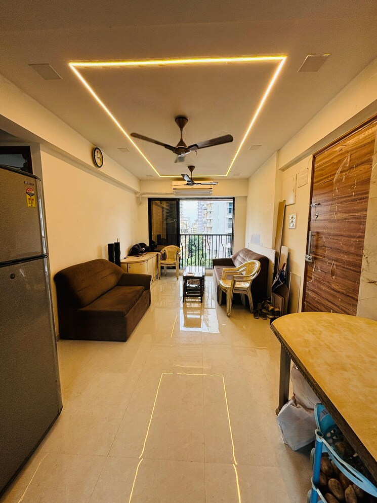 Living Room, kamla-prasanna-jeevan 2 Bedroom 581 Sq.Ft. Apartment In Borivali West Mumbai 7857860