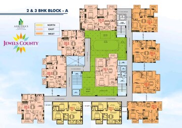  2 BHK Apartment at Asrithas Jewels County, Beeramguda – for Sale