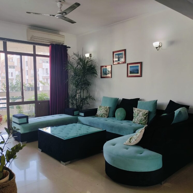 Living Room, vipul-greens 3 Bedroom 1860 Sq.Ft. Apartment In Sector 48 Gurgaon 7858065