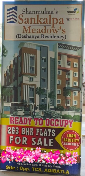 3 BHK Apartment For Resale in Shanmukaa Sankalpa Meadows Adibatla Hyderabad  7858398