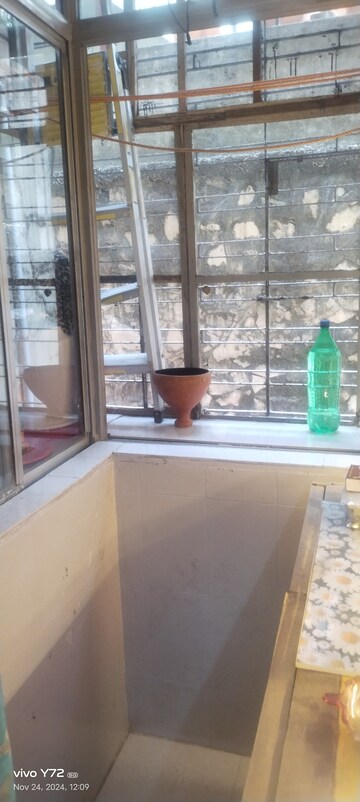 Balcony in 1 BHK Apartment at Gokuldham Complex, Goregaon East – for Sale