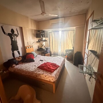 Bedroom in 3 BHK Apartment at Group Seven Rushi Heights, Goregaon East – for Sale