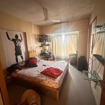 Bedroom in 3 BHK Apartment at Group Seven Rushi Heights, Goregaon East – for Sale