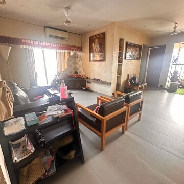 Living Room in 3 BHK Apartment at Group Seven Rushi Heights, Goregaon East – for Sale