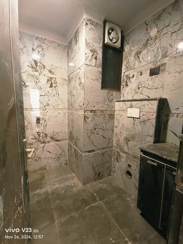 Bathroom in 3 BHK Builder Floor at Chattarpur – for Sale