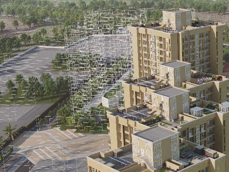 Exterior View, godrej-sky-greens 3 Bedroom 850 Sq.Ft. Apartment In Kharadi Pune 7858756