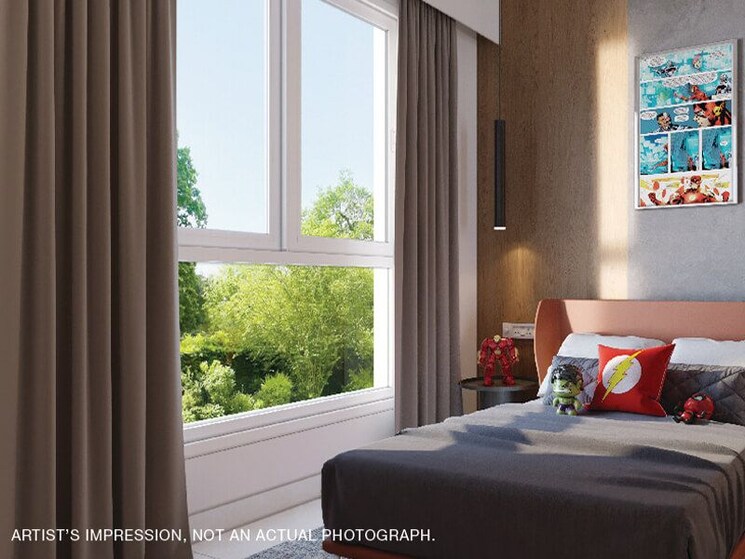 Bedroom, godrej-sky-greens 3 Bedroom 850 Sq.Ft. Apartment In Kharadi Pune 7858756