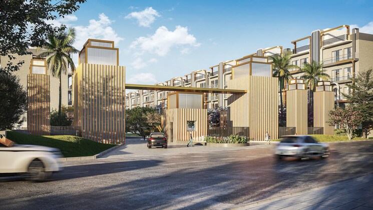 Exterior View, m3m-antalya-hills 3 Bedroom 1660 Sq.Ft. Builder Floor In Sector 79 Gurgaon 7858681