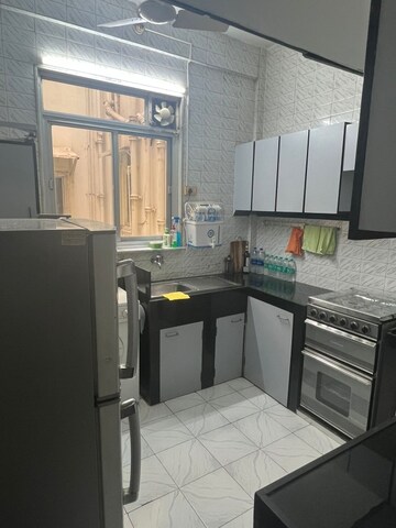 Kitchen in 2.5 BHK Apartment at Shilp Tower, Lower Parel – for Rent