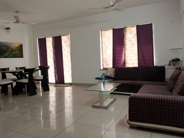 Living Room in 3 BHK Apartment at Paranjape Schemes Crystal Towers, Pashan – for Rent