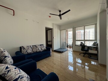 Living Room in 3 BHK Apartment at Paranjape Schemes Crystal Towers, Pashan – for Rent