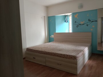 Bedroom in 3 BHK Apartment at Paranjape Schemes Crystal Towers, Pashan – for Rent