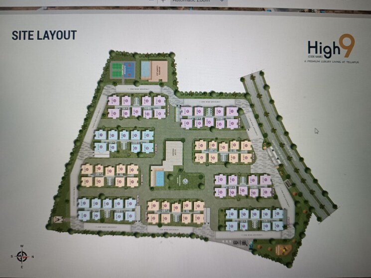 Master Plan, anvita-high-9 3 Bedroom 2440 Sq.Ft. Apartment In Kollur Hyderabad 7859644