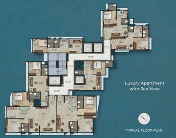 Floor Plan in 1 BHK Apartment at Andheri West – for Sale