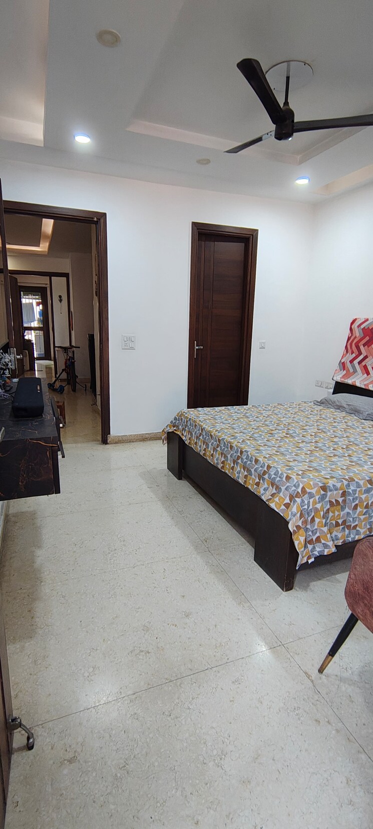 Bedroom, kalkaji 3 Bedroom 200 Sq.Yd. Builder Floor In Kalkaji Delhi 7860154