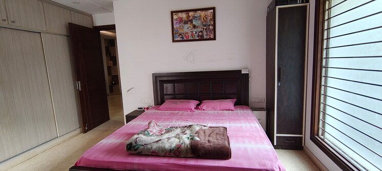 Bedroom, kalkaji 3 Bedroom 200 Sq.Yd. Builder Floor In Kalkaji Delhi 7860154