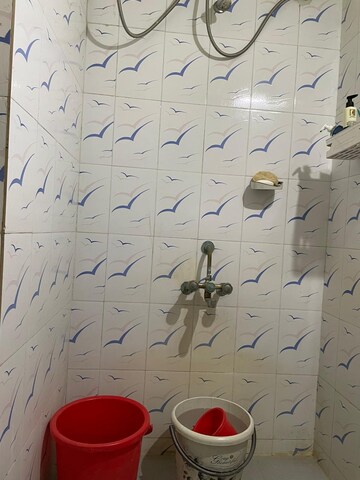 Bathroom in 3 BHK Apartment at Shreeji Apartment Pimple Gurav, Pimpri – for Rent