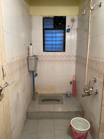 Bathroom in 3 BHK Apartment at Shreeji Apartment Pimple Gurav, Pimpri – for Rent