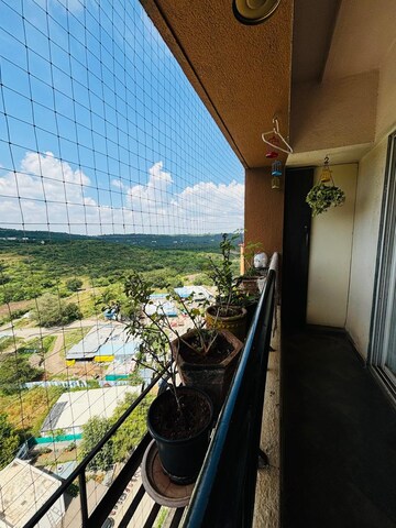 Balcony in 3 BHK Apartment at Puranik Abitante, Bavdhan – for Sale