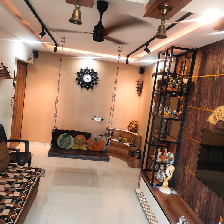 Living Room, shraddha-vertica 2 Bedroom 750 Sq.Ft. Apartment In Tagore Nagar Mumbai 7861251