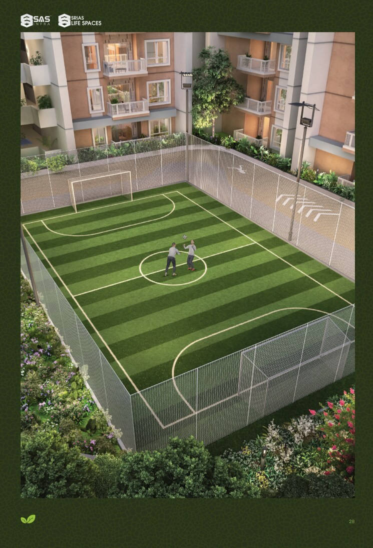 Bedroom, srias-tiara 3 Bedroom 2035 Sq.Ft. Apartment In Bachupally Hyderabad 7861245