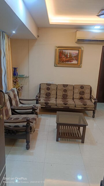 Living Room in 1 BHK Apartment at Lakhanis Palm View, Nerul – for Sale