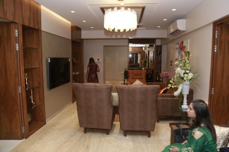 Living Room, vtp-urban-space 5 Bedroom 4500 Sq.Ft. Penthouse In Nibm Road Pune 7861927