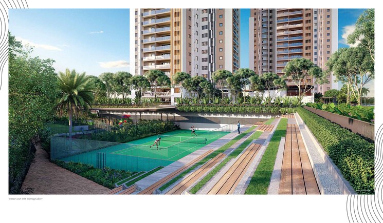 Swimming Pool, my-home-apas 4 Bedroom 3240 Sq.Ft. Apartment In Kokapet Hyderabad 7861994