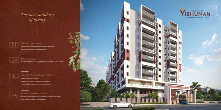 Exterior View, rv-vibhuman 2 Bedroom 1323 Sq.Ft. Apartment In Kondapur Hyderabad 7862056