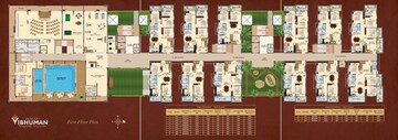 Master Plan in 2 BHK Apartment at RV Vibhuman, Kondapur – for Sale