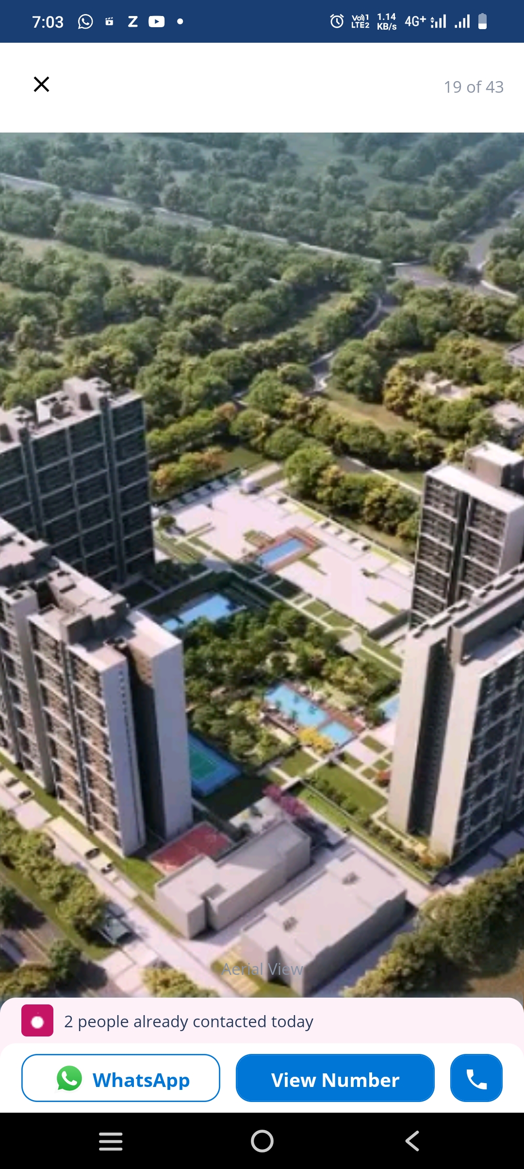 2 BHK Apartment For Sale in Godrej Woods