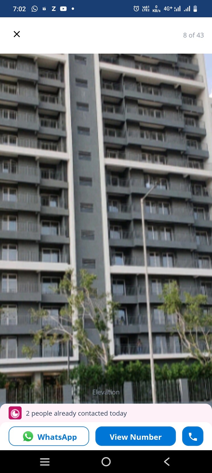 Exterior View, godrej-woods 2 Bedroom 777 Sq.Ft. Apartment In Sector 43 Noida 7862397