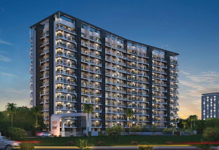 Exterior View, infinito-sereno 2 Bedroom 795 Sq.Ft. Apartment In Baner Pune 7862473