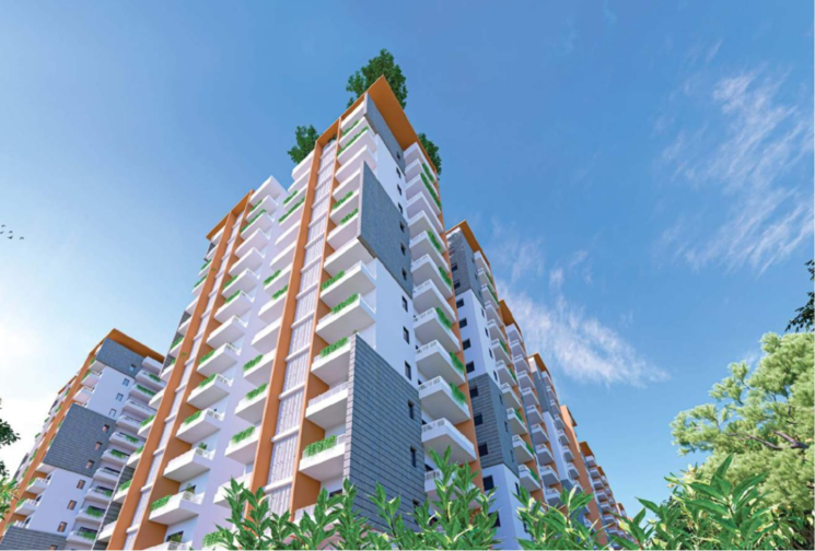 Exterior View, hallmark-skyrena 3 Bedroom 1635 Sq.Ft. Apartment In Narsingi Hyderabad 7862507