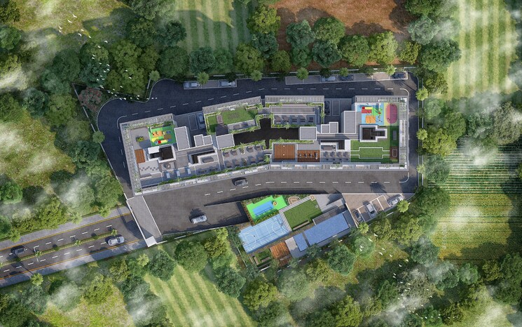 Master Plan, infinito-sereno 3 Bedroom 1119 Sq.Ft. Apartment In Baner Pune 7862499