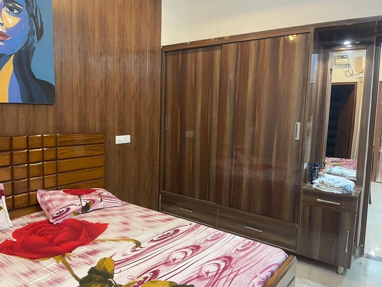 Bedroom, lohgarh 3 Bedroom 1728 Sq.Ft. Apartment In Lohgarh Zirakpur 7862716