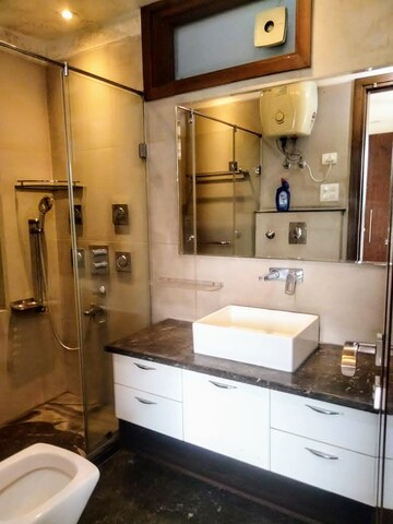 Kitchen in 4 BHK Builder Floor at Greater Kailash I – for Sale