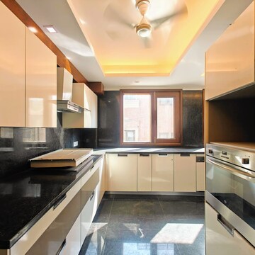 Kitchen in 4 BHK Builder Floor at Green Park – for Sale