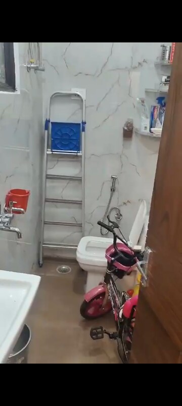 Bathroom in 2 BHK Builder Floor at Maya Homes, Indrapuram – for Sale
