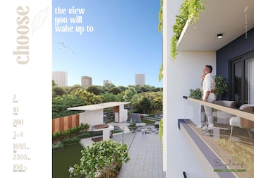 Balcony in 3 BHK Apartment at Verdant Bayleaf, Manchirevula – for Sale