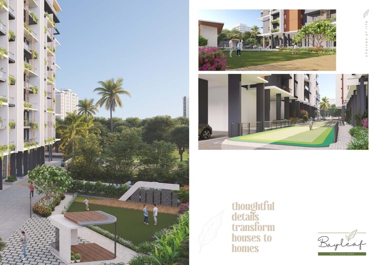 Balcony, verdant-bayleaf 3 Bedroom 1995 Sq.Ft. Apartment In Manchirevula Hyderabad 7862957