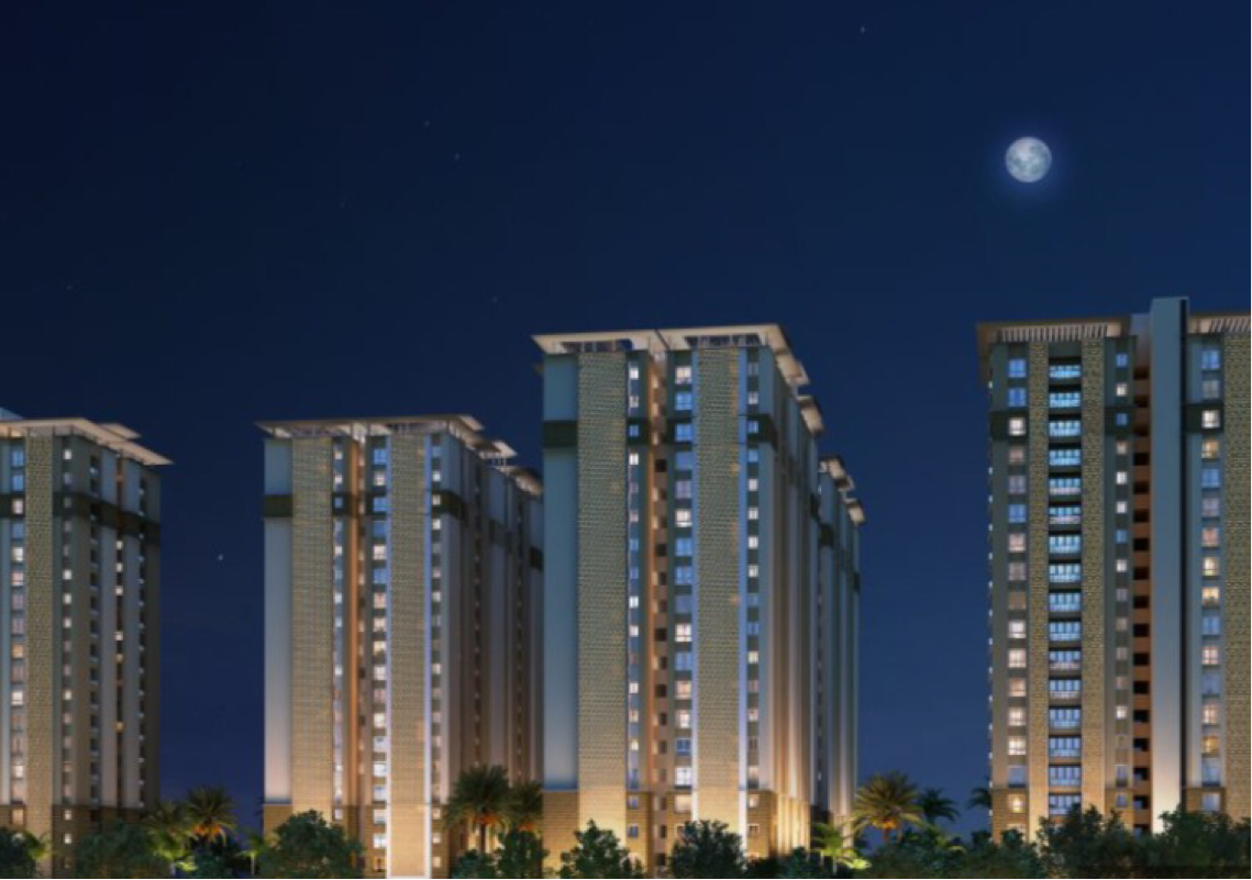 3 BHK 1215 Sq.Ft. Apartment in Pacifica Hillcrest Phase 2