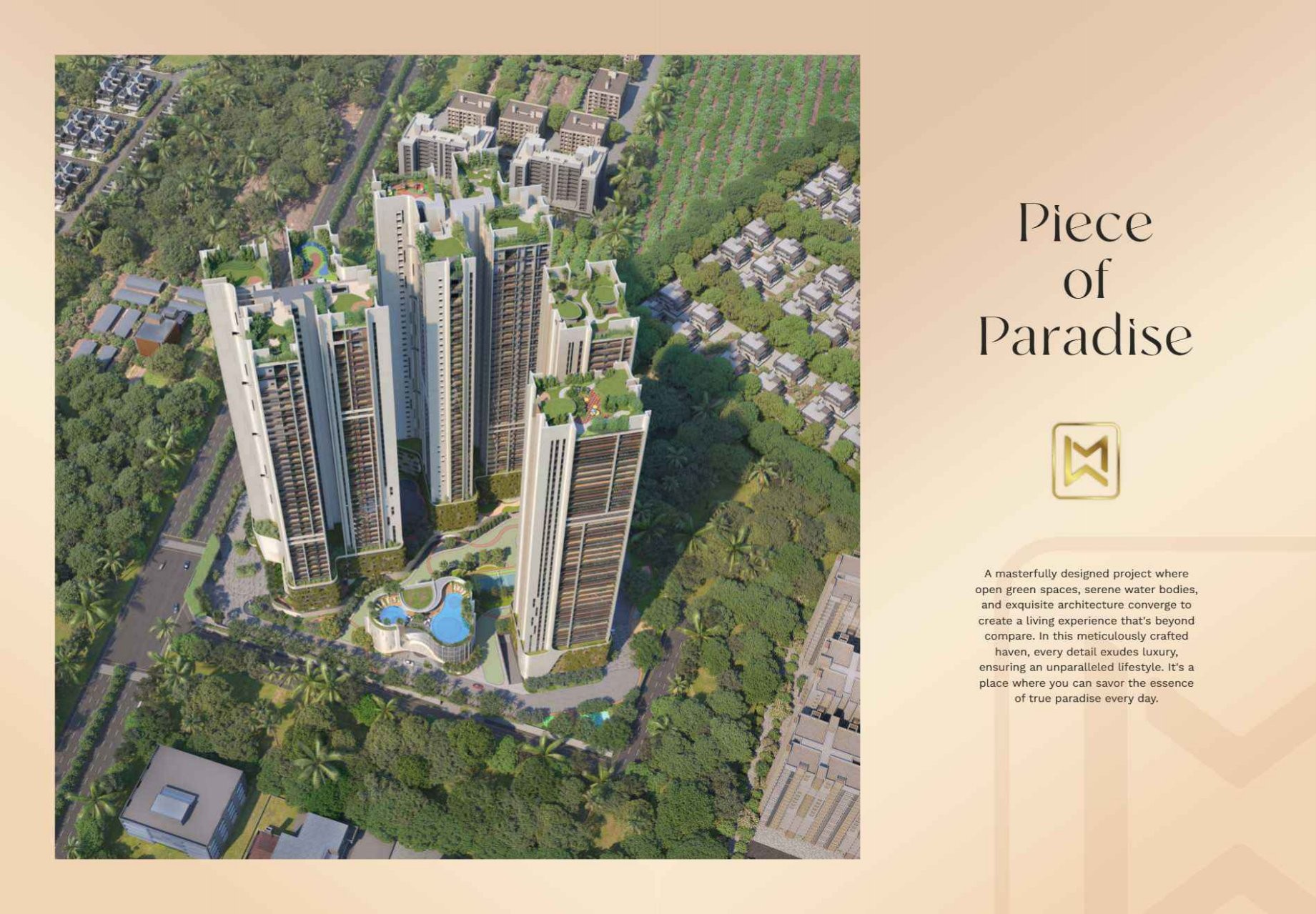 4 BHK + Pooja Room,Servant Room,Extra Room 5480 Sq.Ft. Apartment in Western Marina