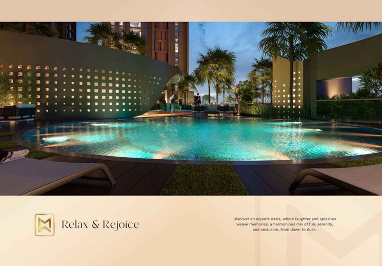 Swimming Pool, western-marina 4 Bedroom 5480 Sq.Ft. Apartment In Puppalaguda Hyderabad 7863095