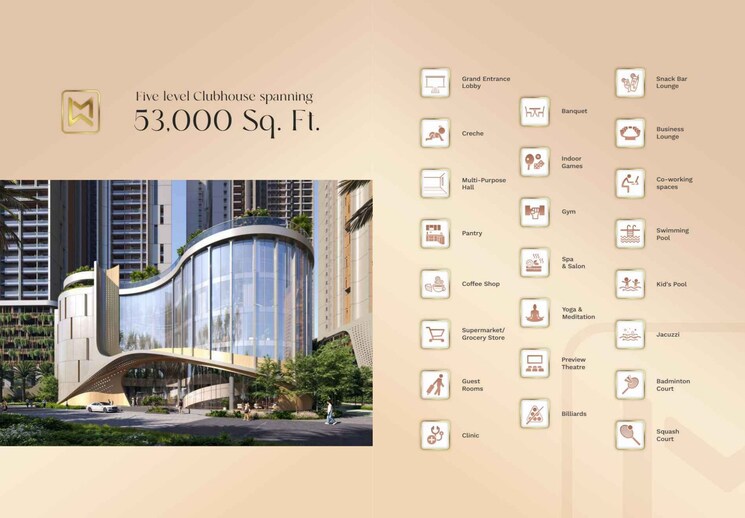 Exterior View, western-marina 4 Bedroom 5480 Sq.Ft. Apartment In Puppalaguda Hyderabad 7863095