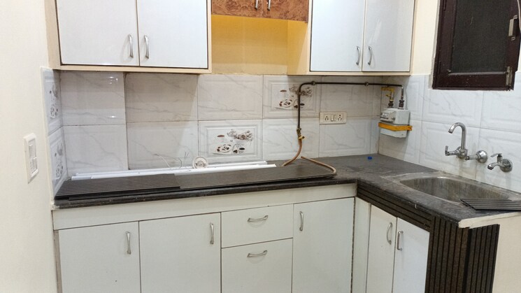 Kitchen, vaishali sector 2 2 Bedroom 800 Sq.Ft. Builder Floor In Vaishali Sector 2 Ghaziabad 7863186