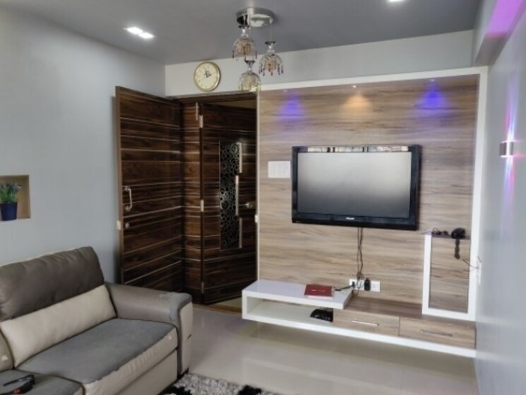 Living Room, rutu-enclave 1 Bedroom 555 Sq.Ft. Apartment In Kasarvadavali Thane 7863417